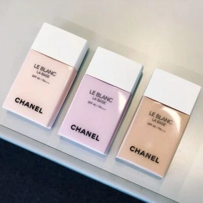 CHANEL Le Blanc La Base ROSEE / ORCHIDEE / PECHE 30ml Correcting Makeup Primer - Image 1 of 4