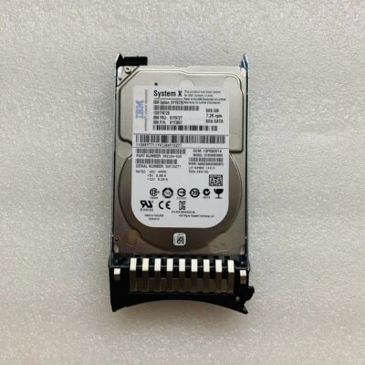 81Y9726 81Y9727 81Y3857 IBM 500GB 7.2K 6G SFF 2.5" SATA NL HARD DRIVE - Image 1 of 4