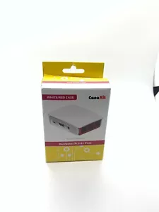 CanaKit Custodia per Raspberry Pi 3 B+ Custodia Bianco/Rosso Nuovo con scatola Spedizione Gratuita - Foto 1 di 2