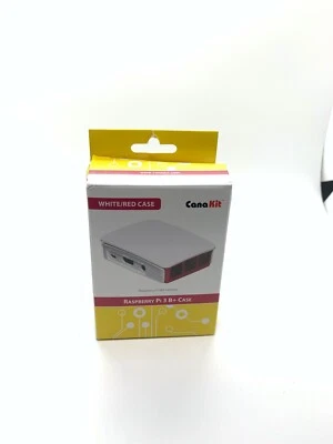 CanaKit Case for Raspberry Pi 3 B+ Case White/Red NIB Free Shipping - Image 1 of 2