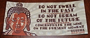 Jeff Wood Art Print Poster Buddha Peace Enlightenment Inspirational - Picture 1 of 2