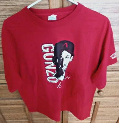 Luis González Gonzo Arizona Diamondbacks Dbacks Hombres XL Camiseta Camiseta Roja Foto 1 de 4