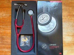 Littmann Cardiology IV Stethoscope - Burgundy Tube - Picture 1 of 4