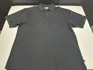Callaway Mens Short Sleeve Golf Polo Size 2XL Black Cotton #4914 - Picture 1 of 9