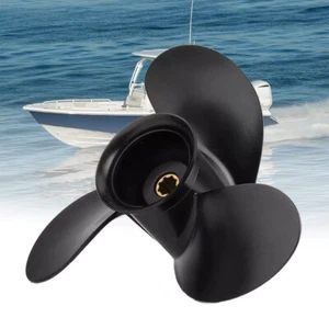 NEW! 9 x 9 Boat Outboard Propeller fit Mercury Engine 6-15 HP 8 Spline Tooth,RH - Picture 1 of 5