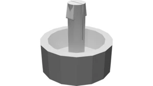Lens Release Button for Pentax K5 DSLR - Camera Repair Part with Seal - Picture 1 of 3