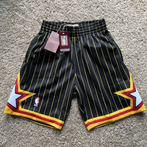Mitchell & Ness NBA Swingman Alternate Magic 94-95 Black Shorts Men’s Sz Small S Cover