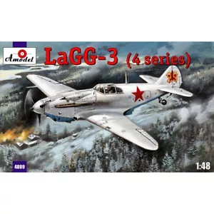 Amodel 4809 Plastic model airplane kit Scale 1:48 LaGG-3 4 Series - kits models - Picture 1 of 9