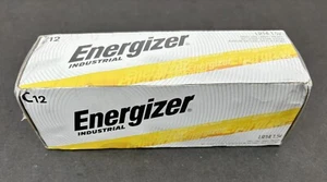 C12 Energizer Industrial Alkaline Batteries (EN93, LR14) 1.5v - Picture 1 of 4