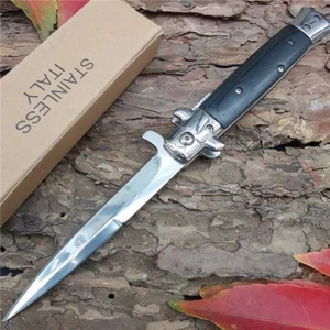 Multifunctional Tactical Folding Stainless Steel Pocket Camping Hunting Knife - Picture 1 of 10