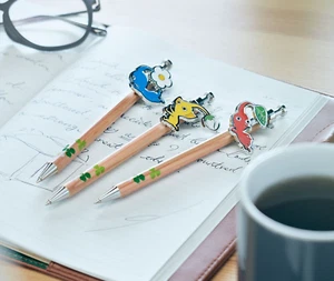 Pikmin 3 Arten Kugelschreiber Rot & Gelb & Blau / Nintendo Tokyo Limited - Bild 1 von 9