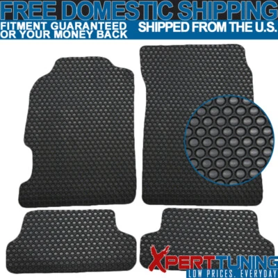 Fits Honda Prelude Floor Mats Carpet Front & Rear Full Set with Optional Colors - Image 1 of 4