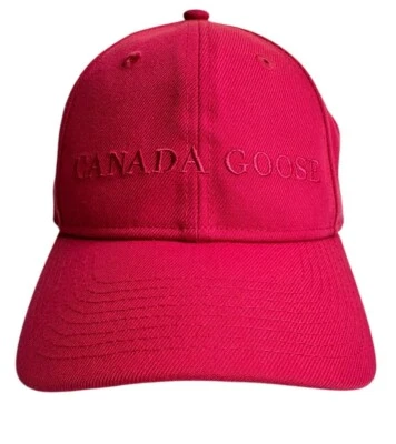 CANADA GOOSE WORDMARK РЕГУЛИРУЕМАЯ КЕПКА САММИТА РОЗОВЫЙ ОДИН РАЗМЕР УНИСЕКС - Изображение 1 из 4