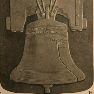 Vintage WWI Sheet Music "Liberty Bell Ring On" March Song - Picture 1 of 3