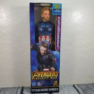Hasbro Marvel Avengers Captain America Titan Hero Series 2017 12" Figure New - Picture 1 of 9