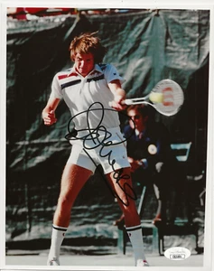 Jimmy Connors REAL hand SIGNED Photo JSA COA Autographed Tennis Player Wimbledon - Picture 1 of 2
