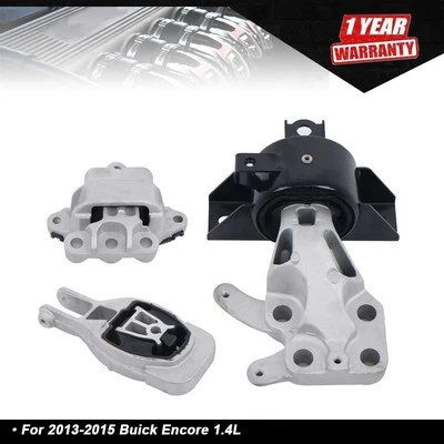 Kit de montaje de motor y transmisión automático A5724 para Buick Encore 2013-2015 1,4 L AWD FWD 3 piezas Foto 1 de 4