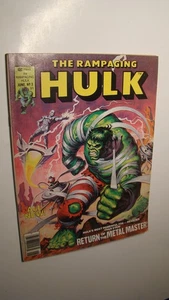 RAMPAGING HULK 3 *COPIA SÓLIDA* REVISTA COLAN ALCALA NOREM ART MARVEL 1981 - Imagen 1 de 1