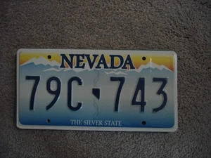 NEVADA SILVER STATE * MATRÍCULA COMPRA TODOS LOS ESTADOS AQUÍ ENVÍO RÁPIDO - Imagen 1 de 1