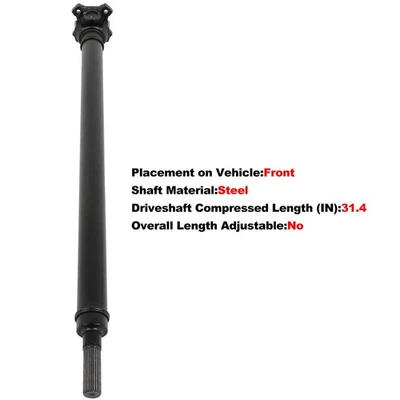 Conjunto de eje de transmisión delantero para BMW 740i xDrive G11/G12 17-20 797 mm 26208632583 Foto 1 de 4