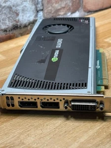 HP NVIDIA Quadro 4000 2GB 256-Bit Workstation Video Graphics Card - Picture 1 of 4