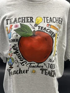 Back To School Lehrer Shirt Gr. 2XL Neu - Bild 1 von 5