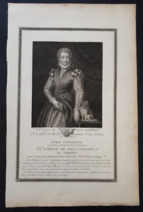 incisioni Galerie Palais Royal 1786: La Figlia di Paolo Veronese - Veronese - Imagen 1 de 5