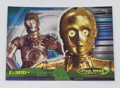 2001 Topps Star Wars Evolution Insert Evolution 2B C-3PO - Image 1 of 3