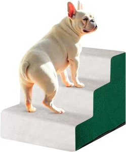 Dog Stairs for High Bed and Couch Pet Steps for Small Dogs Short Legged Elderly - Picture 1 of 7