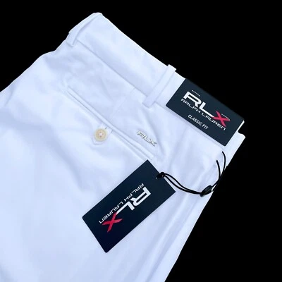 RLX Ralph Lauren Stretch Golf Shorts Classic Fit White Size 42 $98 - Image 1 of 4