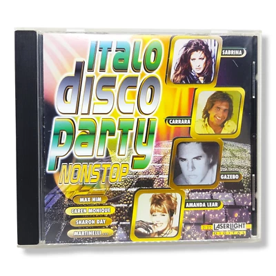 Italo Discoparty Nonstop CD Album Sabrina Carrara Gazebo Amanda Lear Max Him - Bild 1 von 3