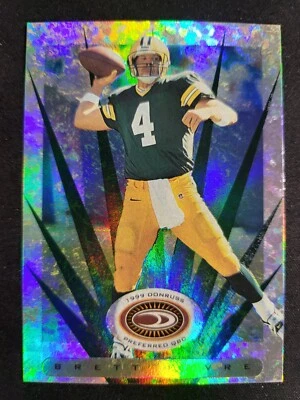 1999 Donruss Preferred Brett Favre SILVER POWER /300 card #57 Packers - Image 1 of 3