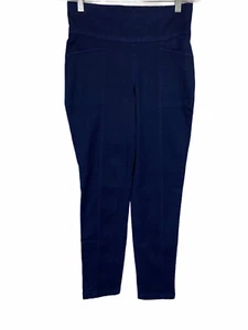 Denim & Co. Stretch Denim Waistband Ankle Jeans w/ Seaming Detail Indigo Size 2 - Picture 1 of 2