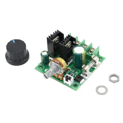 12-40V 10A PWM DC Motor Speed Control Switch Controller Voltage Regulator Dimmer - Image 1 of 4