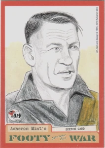 Jack Dyer Richmond Tigers AFL VFL footy Acheron Mint sketch card 1/1 - Picture 1 of 1