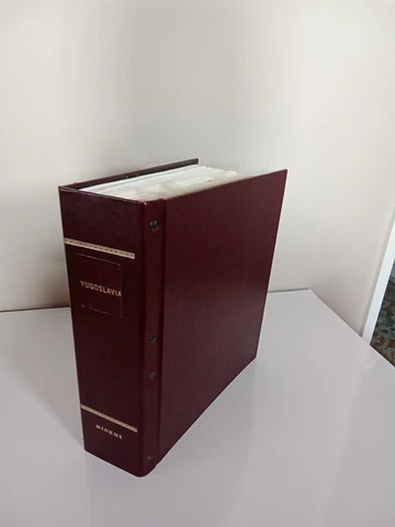 Yugoslavia Minkus Album and Collection:1918-2003 Cover