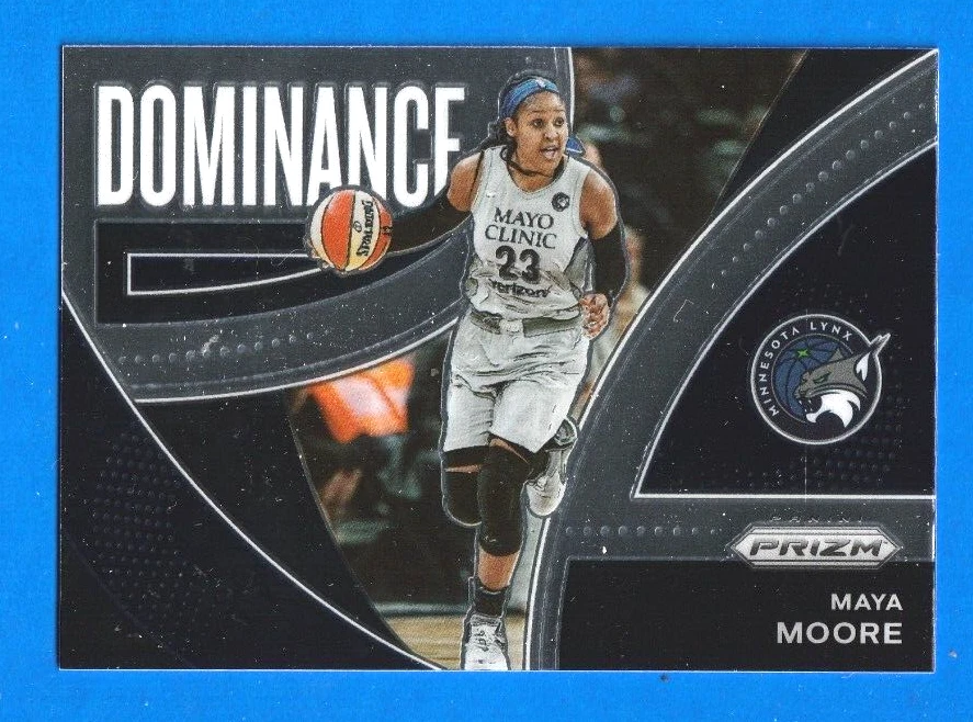 2022 Panini Prizm WNBA MAYA MOORE DOMINANCE INSERT #13 MINNESOTA - Image 1 of 1