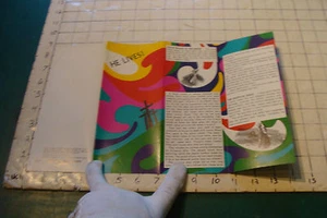 vintage HE LIVES American Bible Society HIPPY TRIPPY Brochure, light wear 1971 - Picture 1 of 3