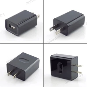 US Plug Travel Charger Adapter Wall Power Adapter 5V 1A 2a 3A Single Port - Picture 1 of 9