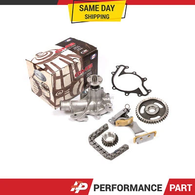 Kit de cadena de distribución bomba de agua para 97-03 Ford E150 E250 Econoline F150 4,2 L OHV 12V Foto 1 de 4