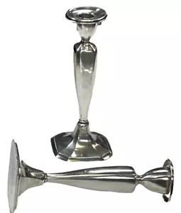 Vintage Sterling Silver Candlestick 9-inch - Picture 1 of 5
