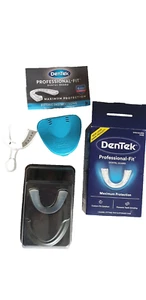 Dentek Protezione Dentale Professionale Trasparente Senza BPA per Macinazione Denti Notturna - Foto 1 di 4