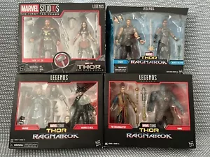 Marvel Legends THOR RAGNAROK 4 Sets Of 2 Packs Hela Skurge Korg Valkyrie Sif + - Picture 1 of 1