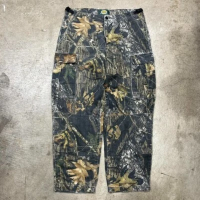 Pantalones cargo vintage Cabela's camuflaje cintura mediana ajustable roble musgoso Foto 1 de 4