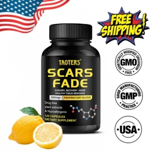 SCARS FADE L-Glutathion 2000mg - 120 Kapseln - Narbe entfernen - hochdosiert - Bild 1 von 12