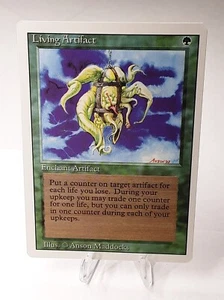 MTG - 3rd Edition - Revised - Living Artifact - Rare - LP+ NM - Picture 1 of 3
