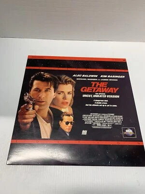 THE GETAWAY Laserdisc LD WIDESCREEN FORMAT RARE ALEC BALDWIN! - Image 1 of 2