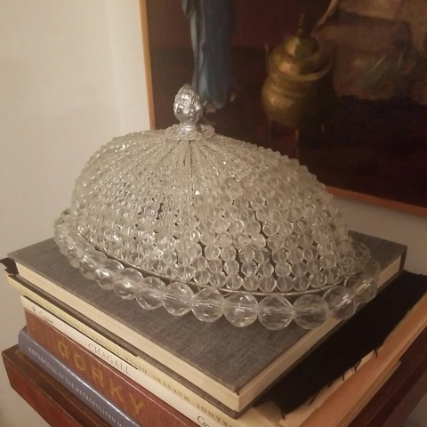 Vintage Venetian Petite Beaded Chandelier Cover