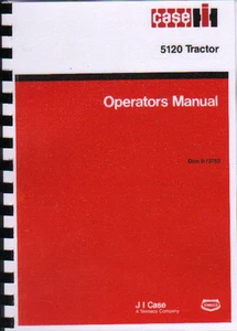 Manual de instrucciones del operador del tractor Case IH Maxxum "5120" - Imagen 1 de 1