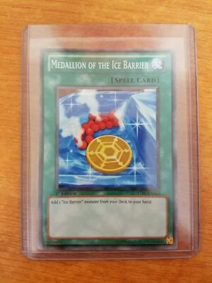 Yugioh Cards Medallion of the Ice Barrier STBL-EN054 1st Edition Common NM - Image 1 of 4